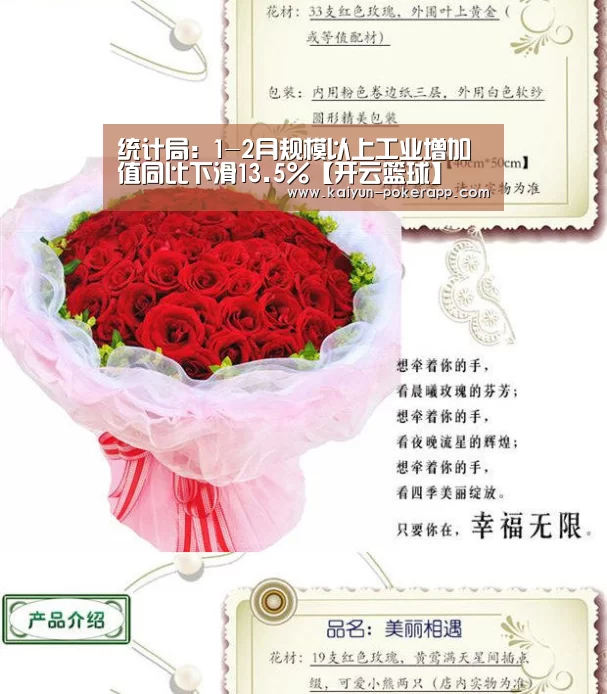 统计局：1-2月规模以上工业增加值同比下滑13.5%【开云篮球】